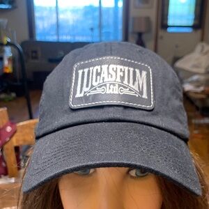LUCASFILM LTD BLACK BASEBALL HAT CAP